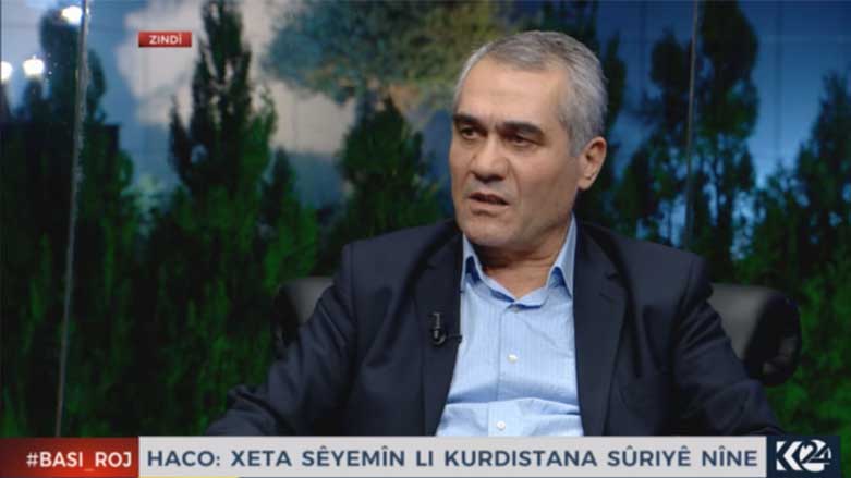 Haco:Pêşeroja Rojavayê Kurdistanê di metirseyê de ye